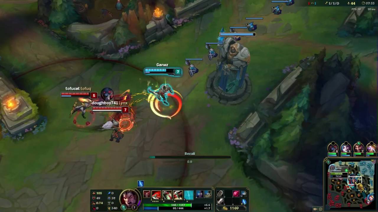 Ranked Game #1: Darius