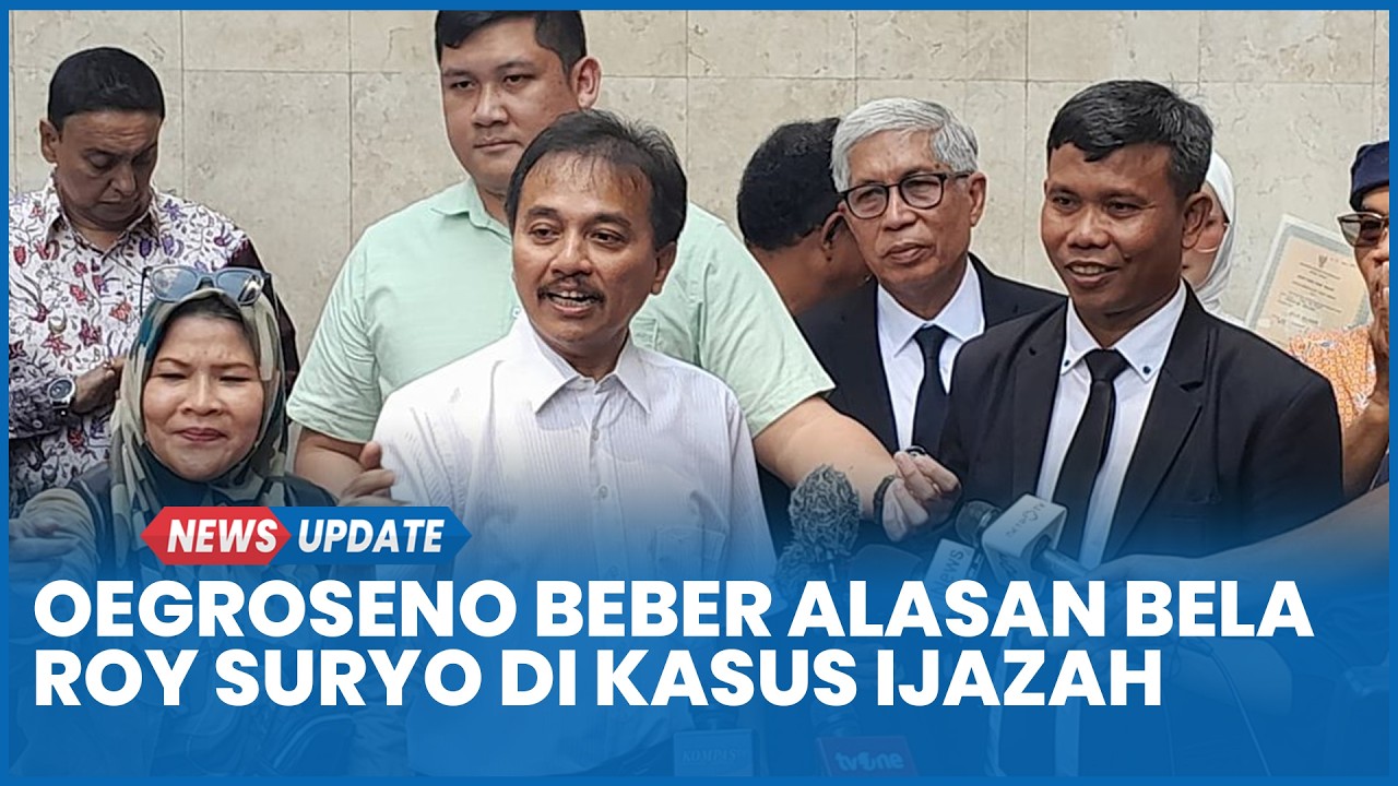 Oegroseno Beber Alasan Bela Roy Suryo di Kasus Ijazah