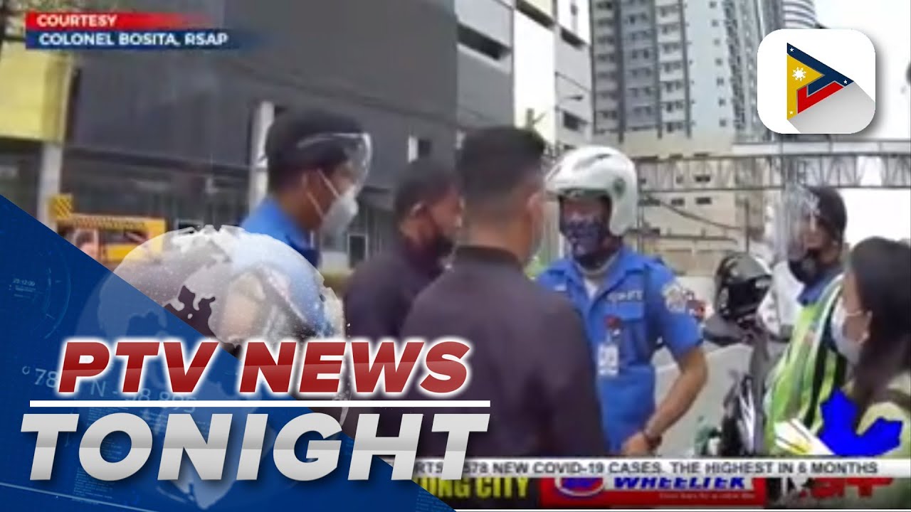 Retired Police Col. Bosita opposes apprehension of motorcycle-riding couple by MMDA enforcer