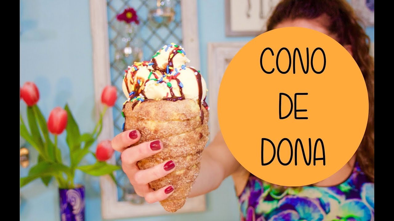 COMO HACER UN CONO DE NIEVE / Dani Flowers