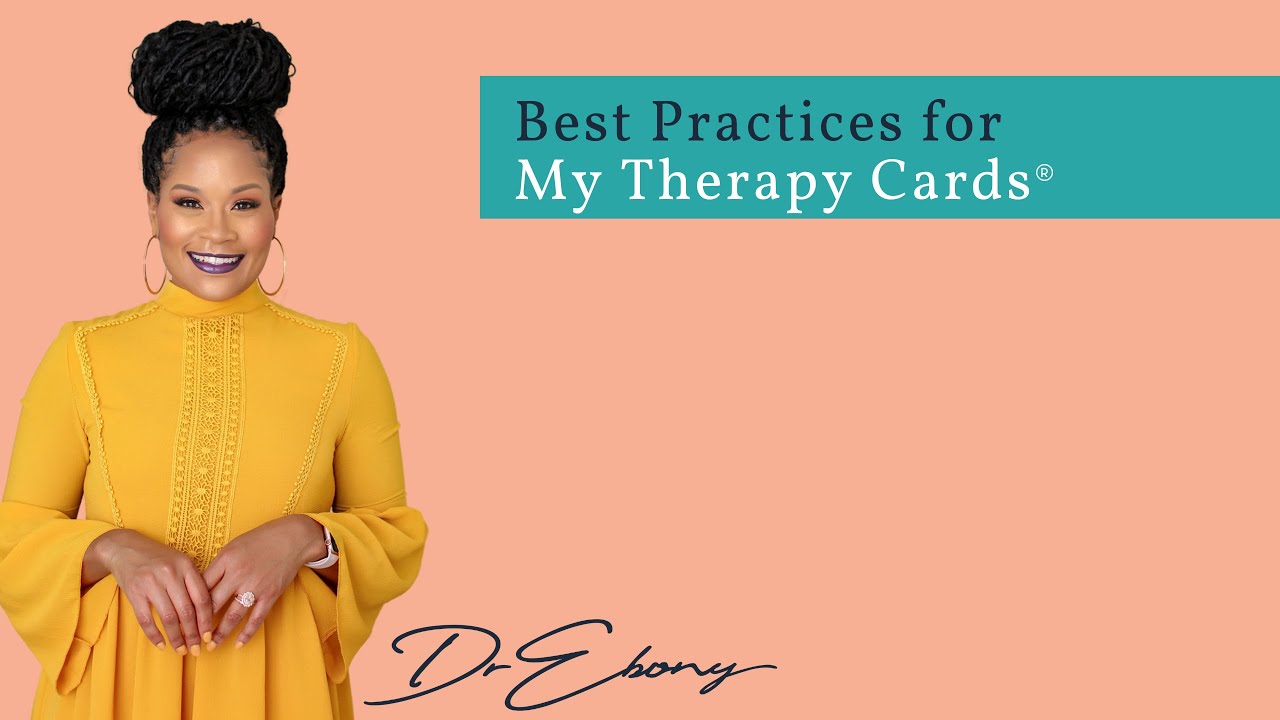 Best Practices for My Therapy Cards®