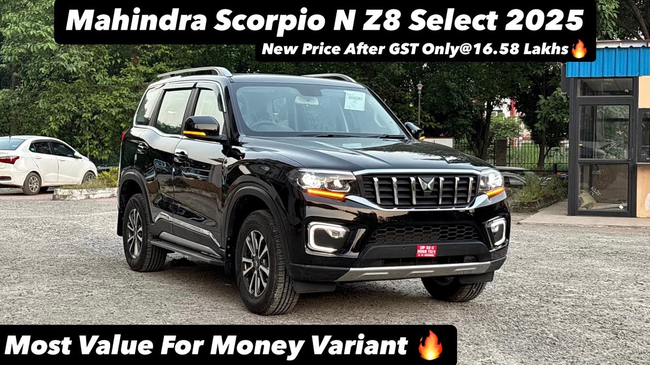 New Mahindra Scorpio N Z8 Select 2025 | MOST VFM VARIANT ONLY@16.58 LAKHS | Full review 😍🔥