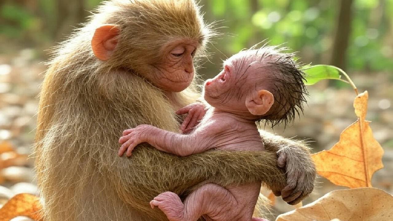 Heartbreaking Cries, Healing Hugs: Baby Monkey's Story