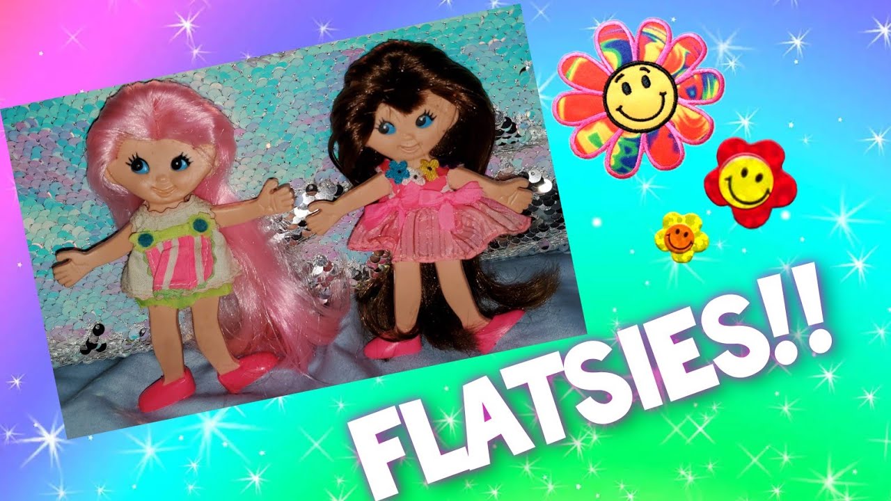 Flatsies! Flatsie dolls, totally groovy!