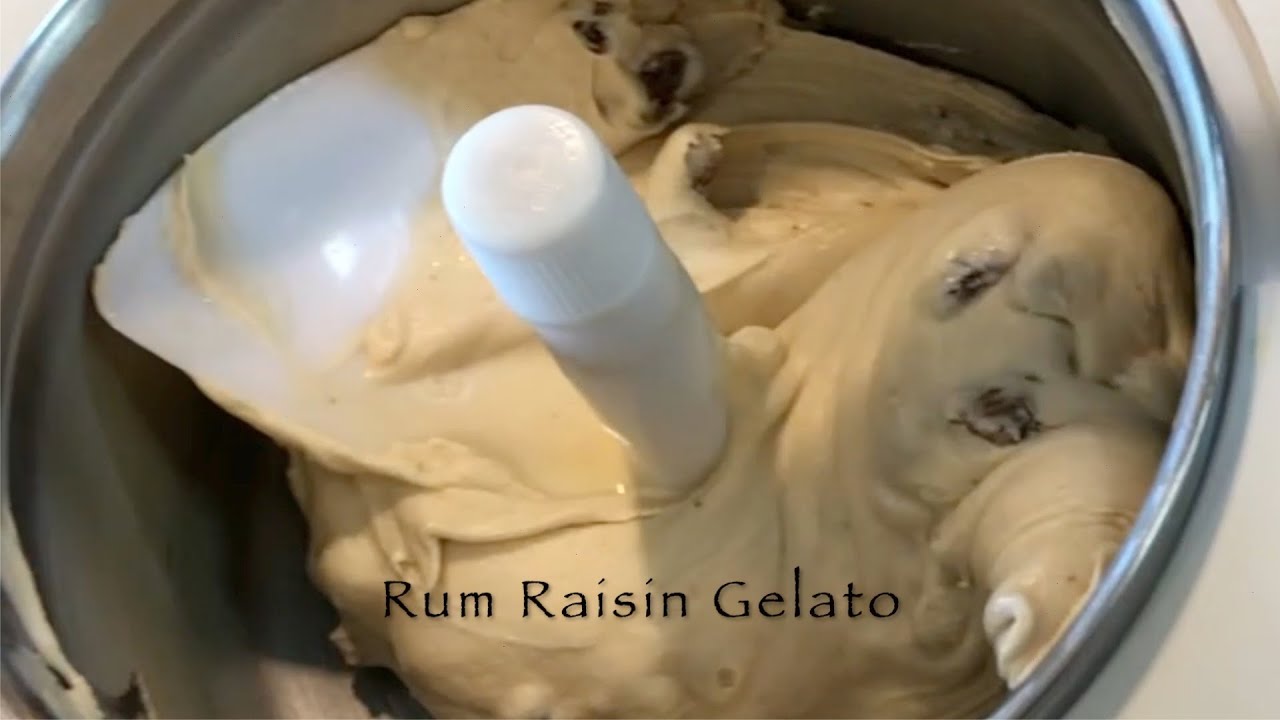 Rum Raisin Gelato