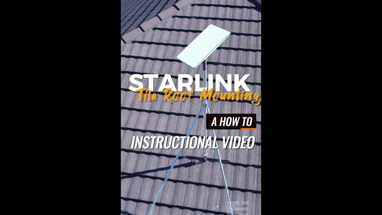 How To Install Starlink On A Tile Roof