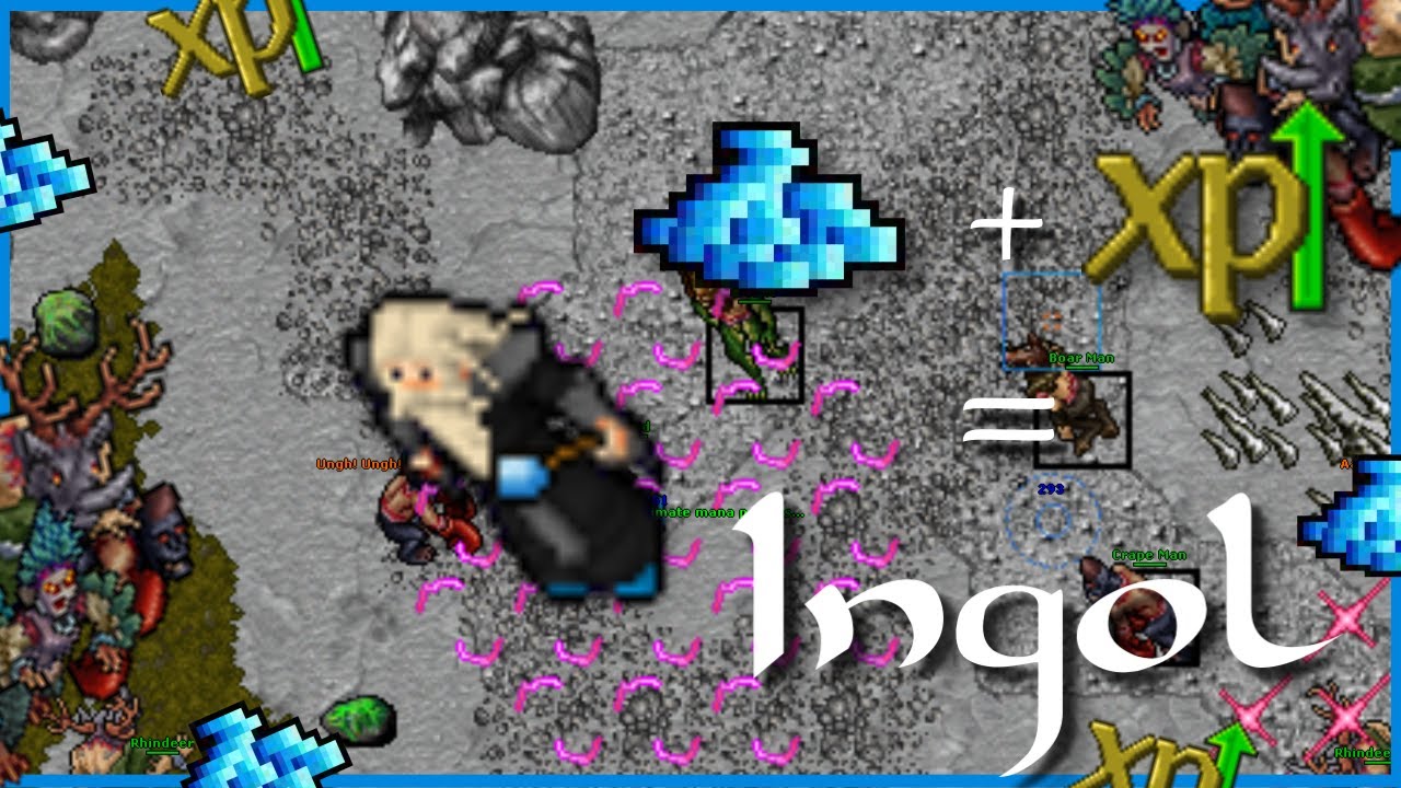 Tibia Global | Ingol -1 | MS 940 7.8kk/h Raw Exp - 2.9kk/h Profit