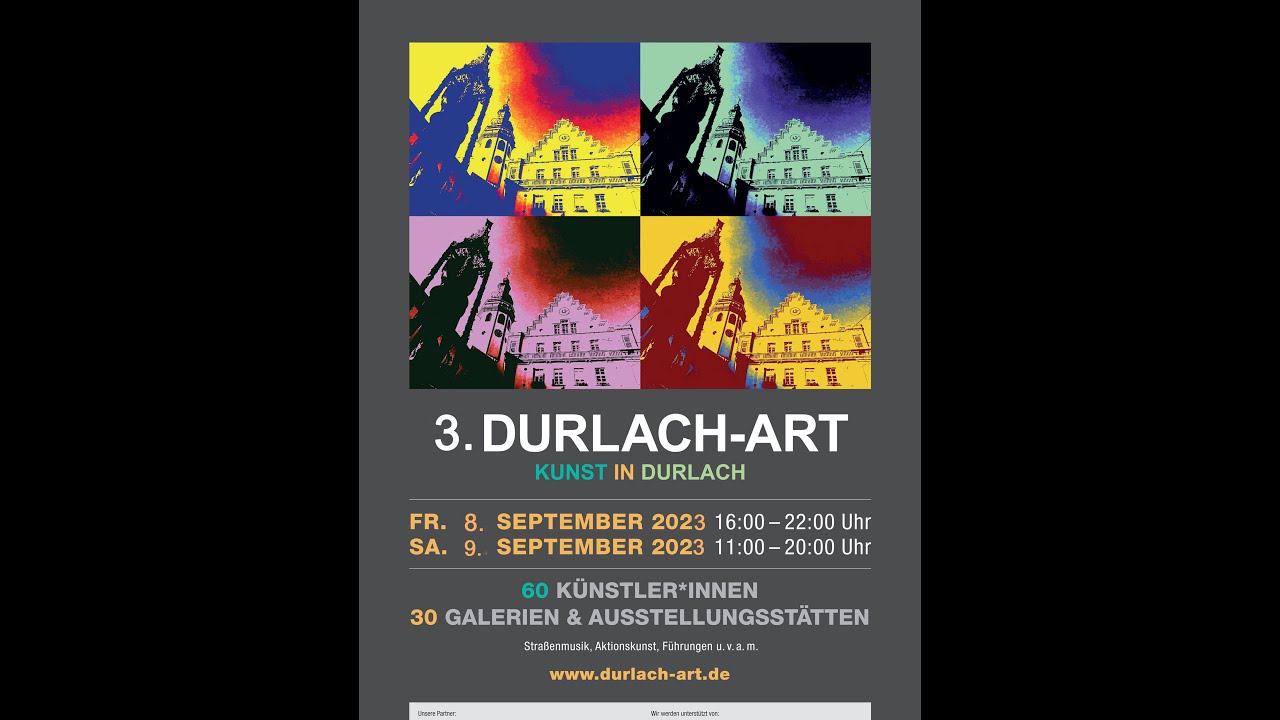 3. DURLACH - ART am 08. und 09. September 2023 | Teil 2 - Eröffnung