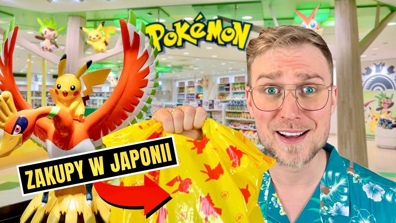 WYDAŁEM * 60 000 * JEN&Oacute;W W CENTRUM POKEMON w JAPONII
