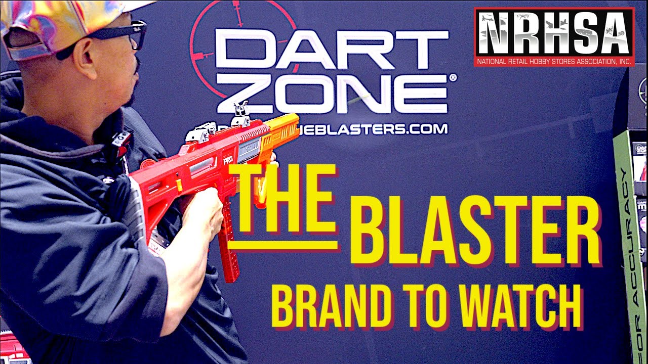 Dart Zone Blasters up close at NRHSA