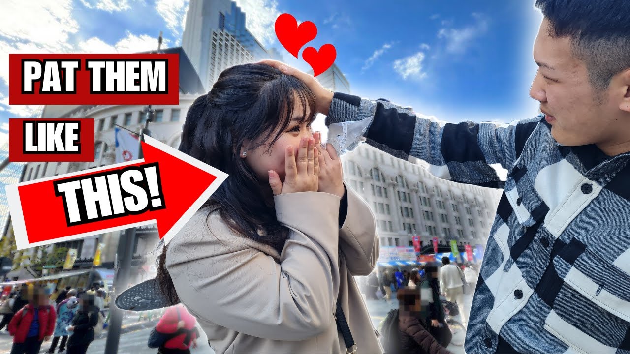 Do Japanese Girls Like Being Patted On The Head? | Japan Street Interviews