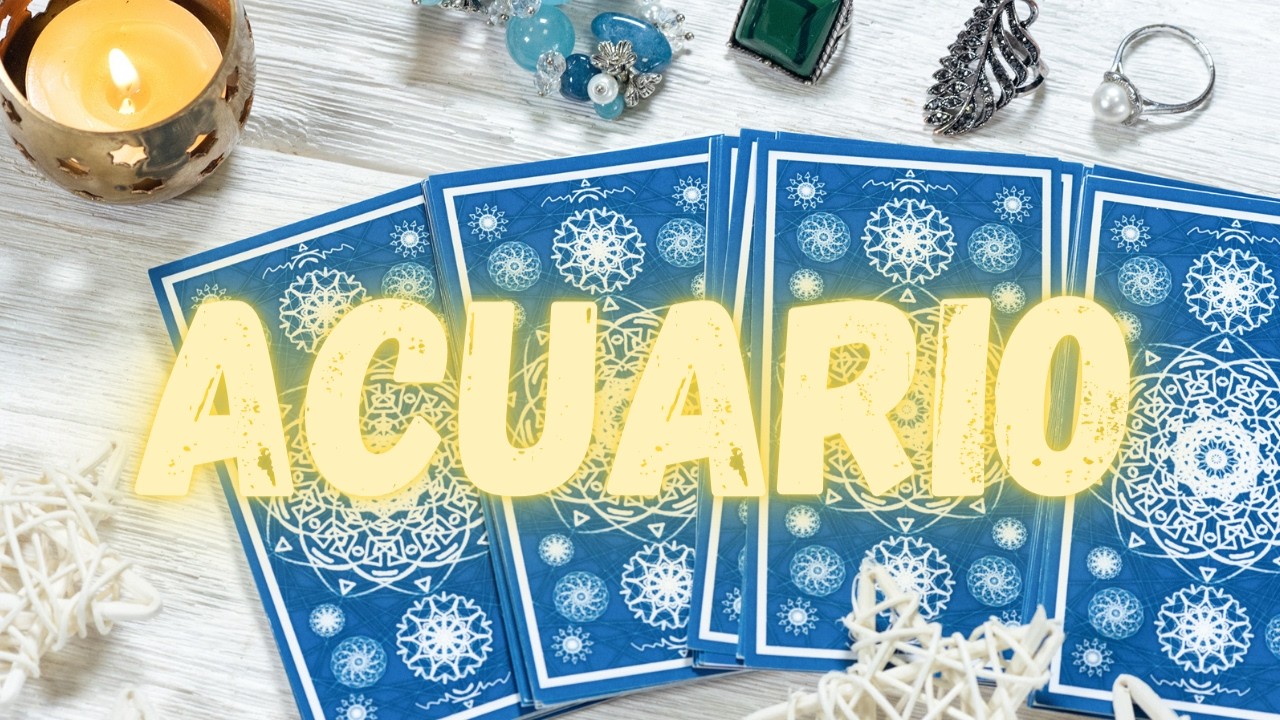 ACUARIO YA NO MÁS ESPERA,YA NO MÁS DEMORA!😍🌈🌟ALGUIEN APARECE Y TE DEJA CON LA BOCA ABIERTA!❤️