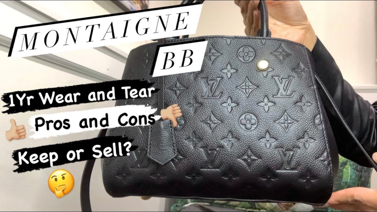 Montaigne BB Empreinte Leather | Износ за 1 год, плюсы и минусы, продаете моднику?