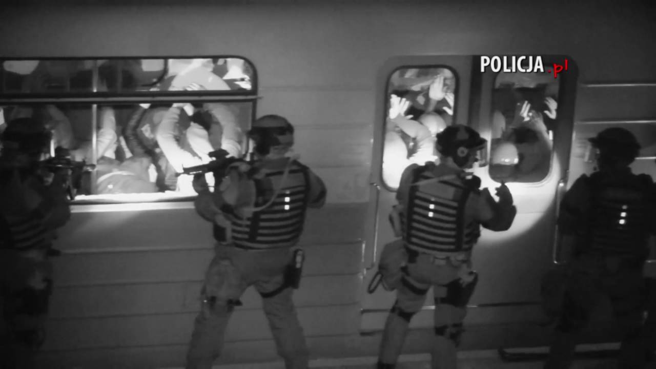 Polska Policja - Międzynarodowe ćwiczenia kontrterrorystyczne w Warszawie