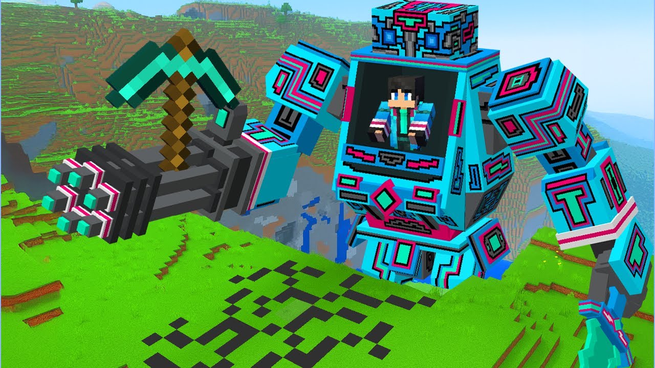 進化するロボットで10億ブロック壊すマインクラフト【 マイクラ / マインクラフト 】