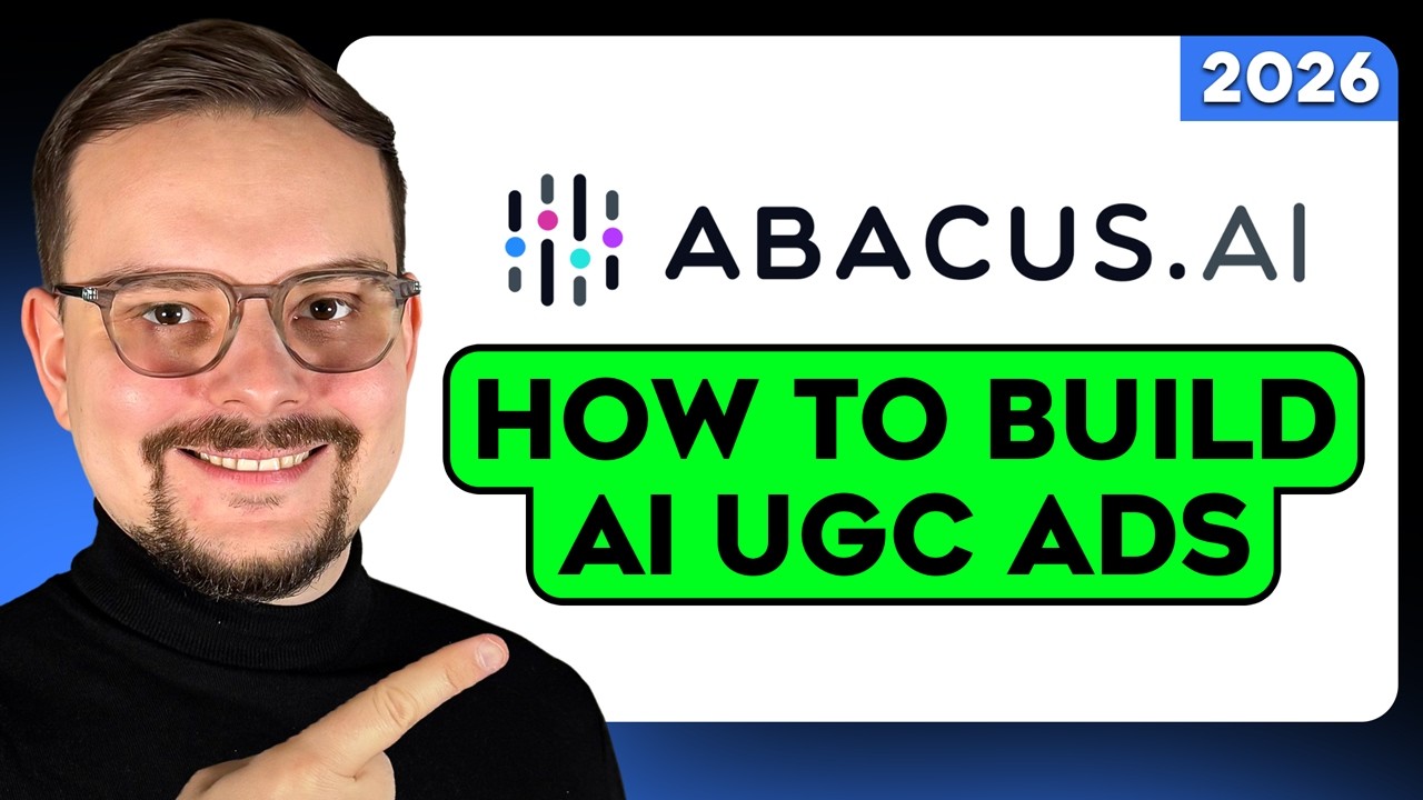 Abacus AI Tutorial - 2026 | How to Build AI UGC Ads with Abacus AI Studio