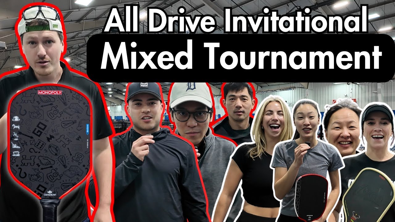 ADND Invitational Mixed Pickleball Tournament: Moneyball for Diadem Bags and Paddles!