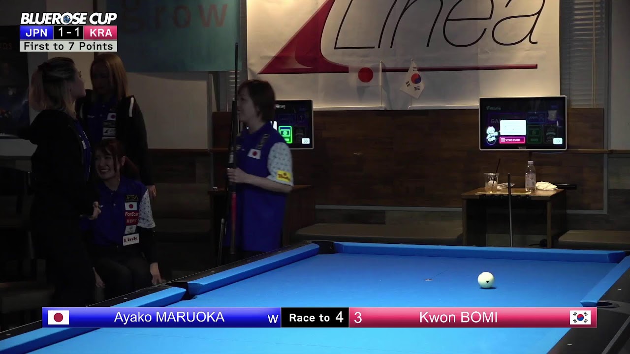 THE 2ND BLUEROSE CUP | Ayako MARUOKA vs Kwon BOMI / Seo SEOA | Japan vs Korea 2026