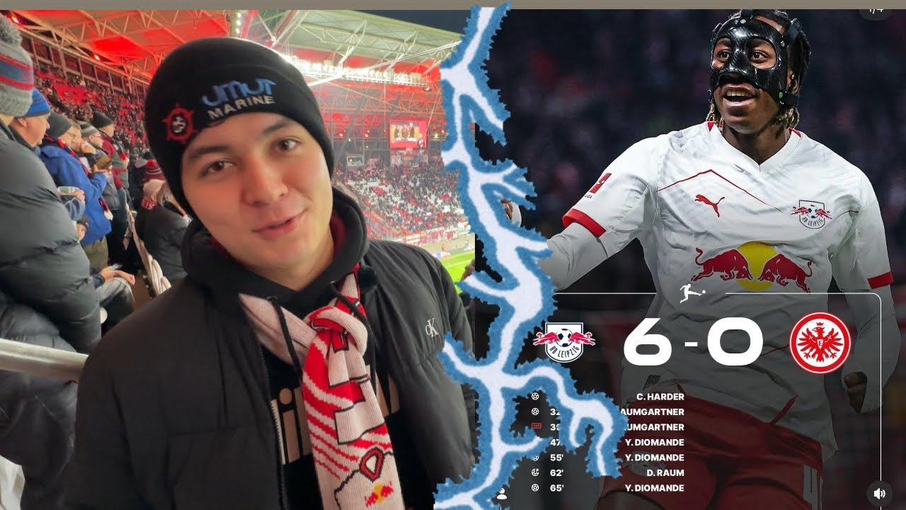 Leyptsig🇩🇪 jamoasi Ayntraxt Frankfurt🇩🇪 jamoasiga qarshi jangovar o‘yini🔥🔥