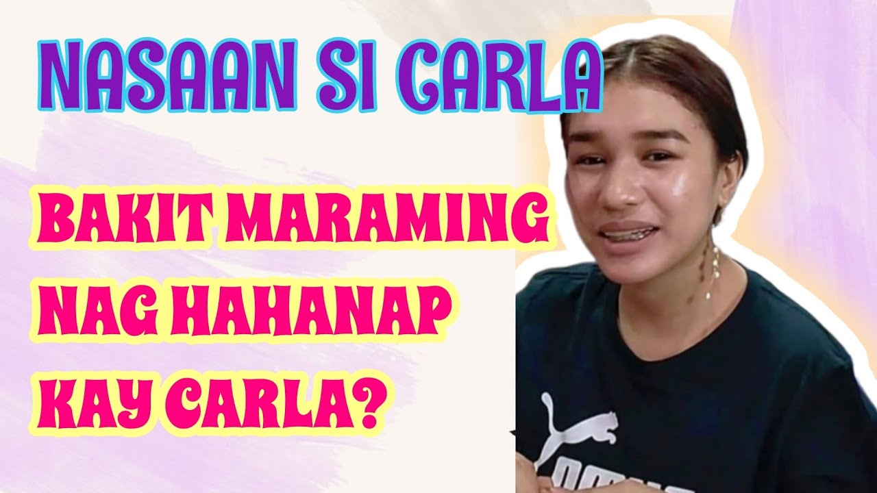 BAKIT WALA BANG KARAPATAN MAG PAHINGA AT UMUWI SI CARLA?
