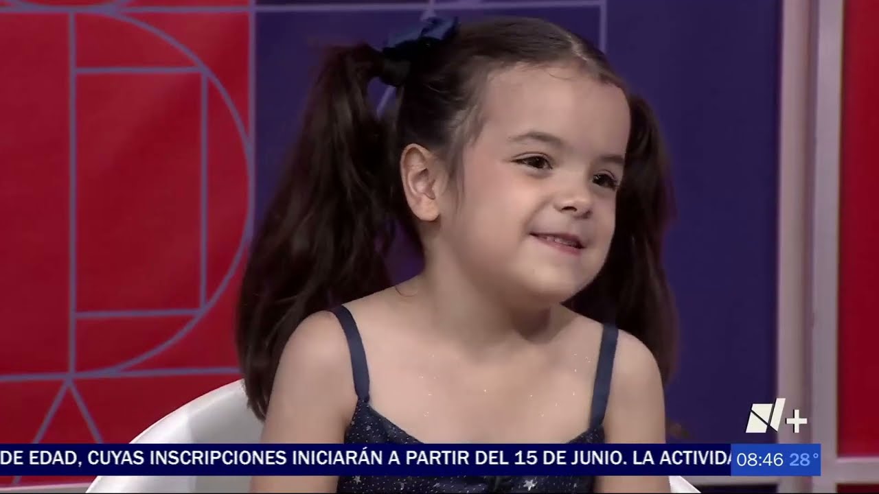 Alonso entrevista a su hija Alana, pequeña estrella de 'Vecinos'