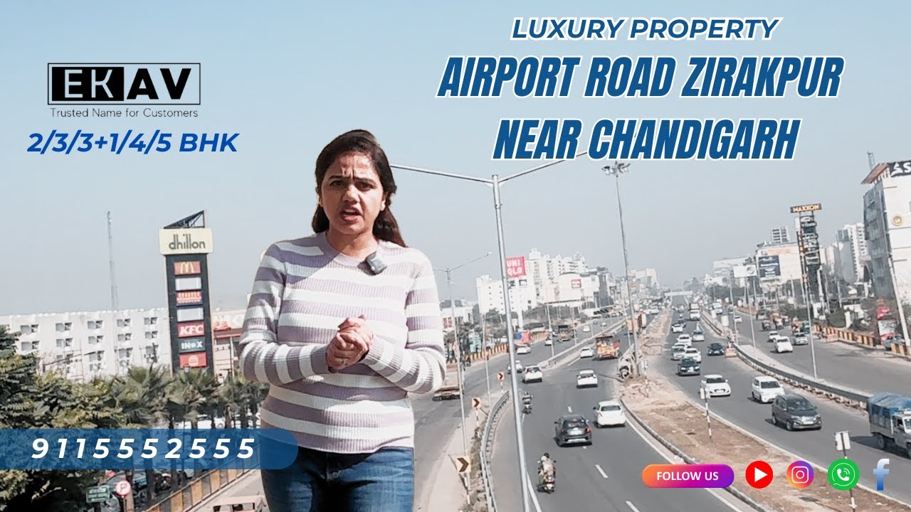 LUXURY Living on Airport Road Zirakpur Near Chandigarh!
