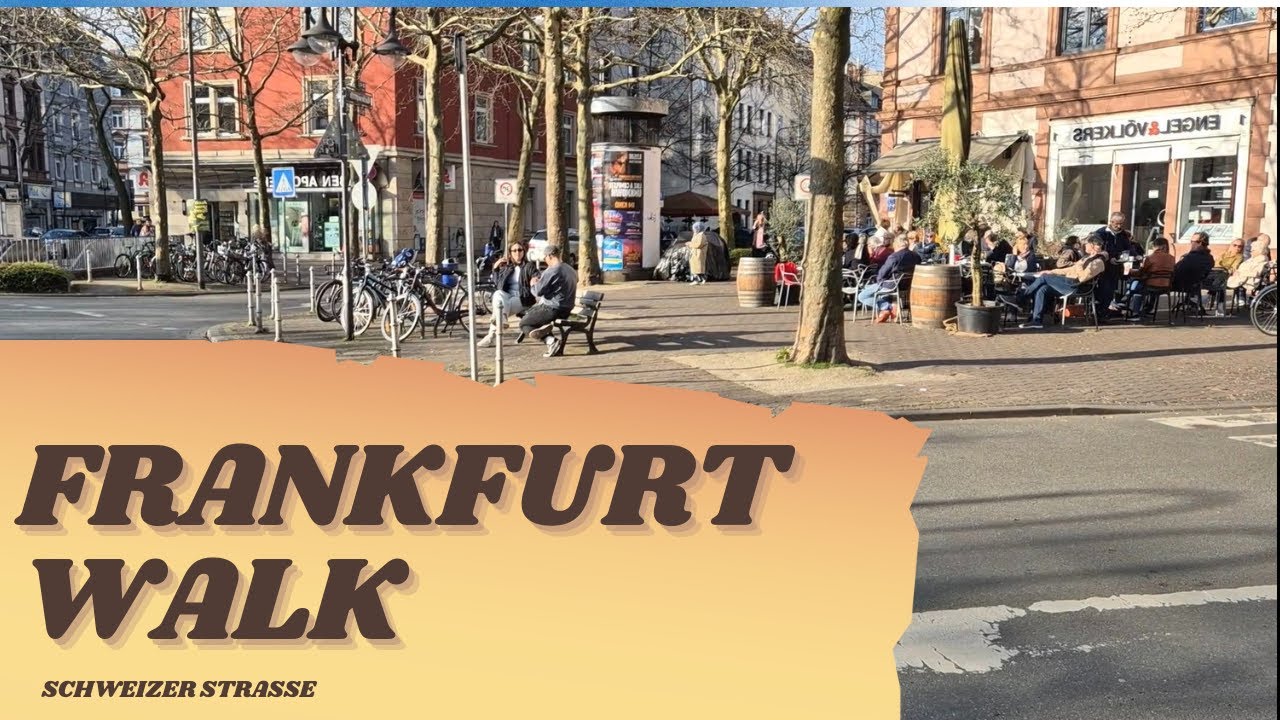 Experience Frankfurt&rsquo;s Most Charming Street | Schweizer Stra&szlig;e Walk