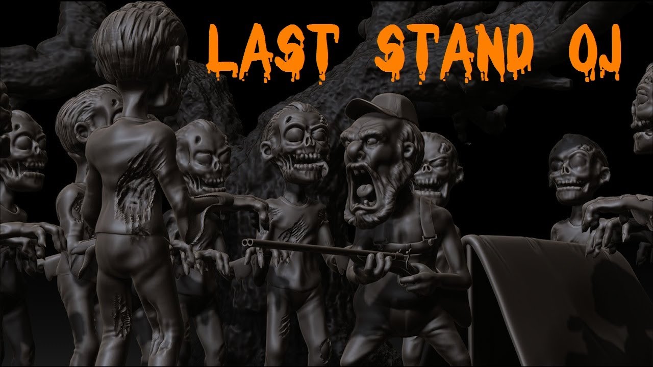 Custom Zombies - Map #20 Last Stand OJ - Running Stop Signs and Pedophiles
