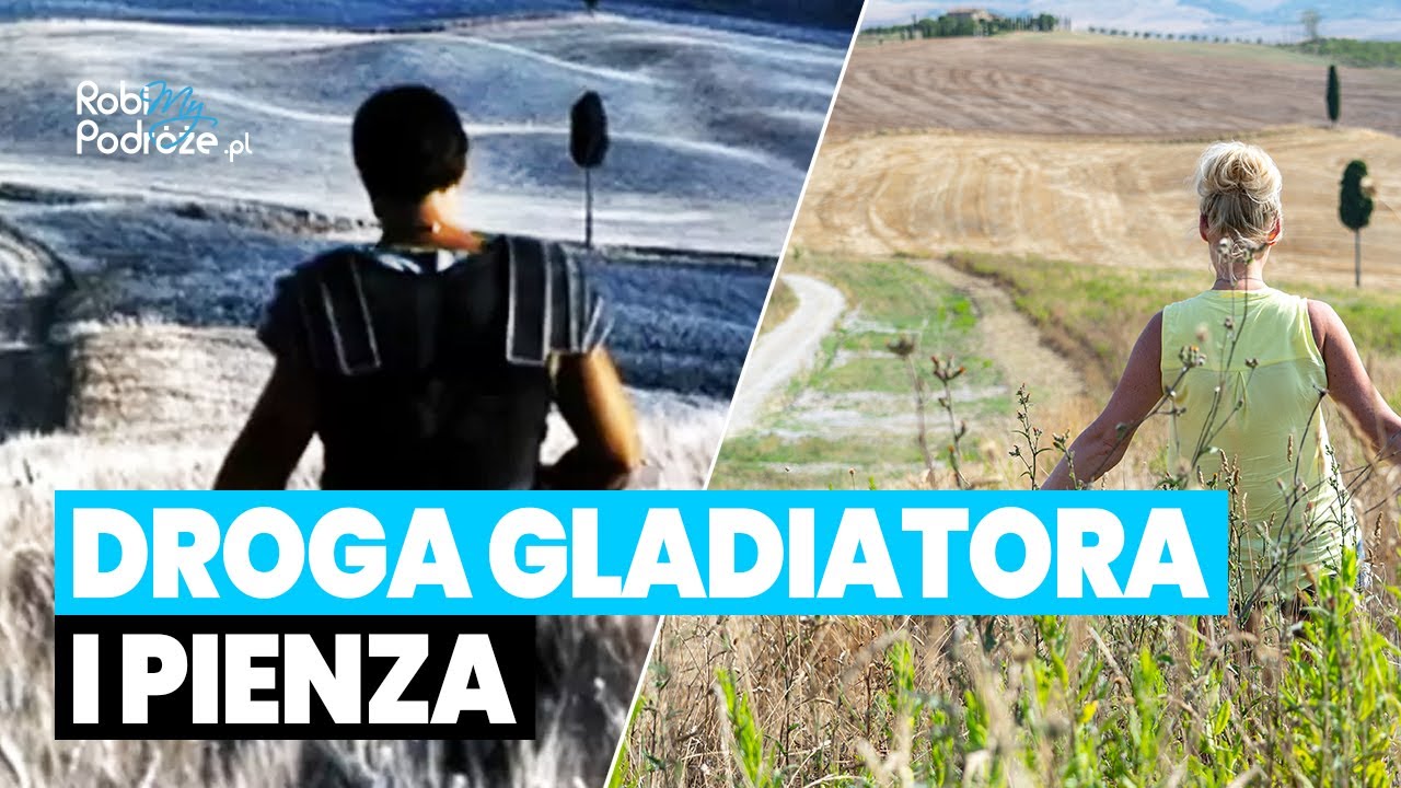 DROGA GLADIATORA, Chapel Vitaleta i Pienza - Cześć Toskania Daily Vlog #3