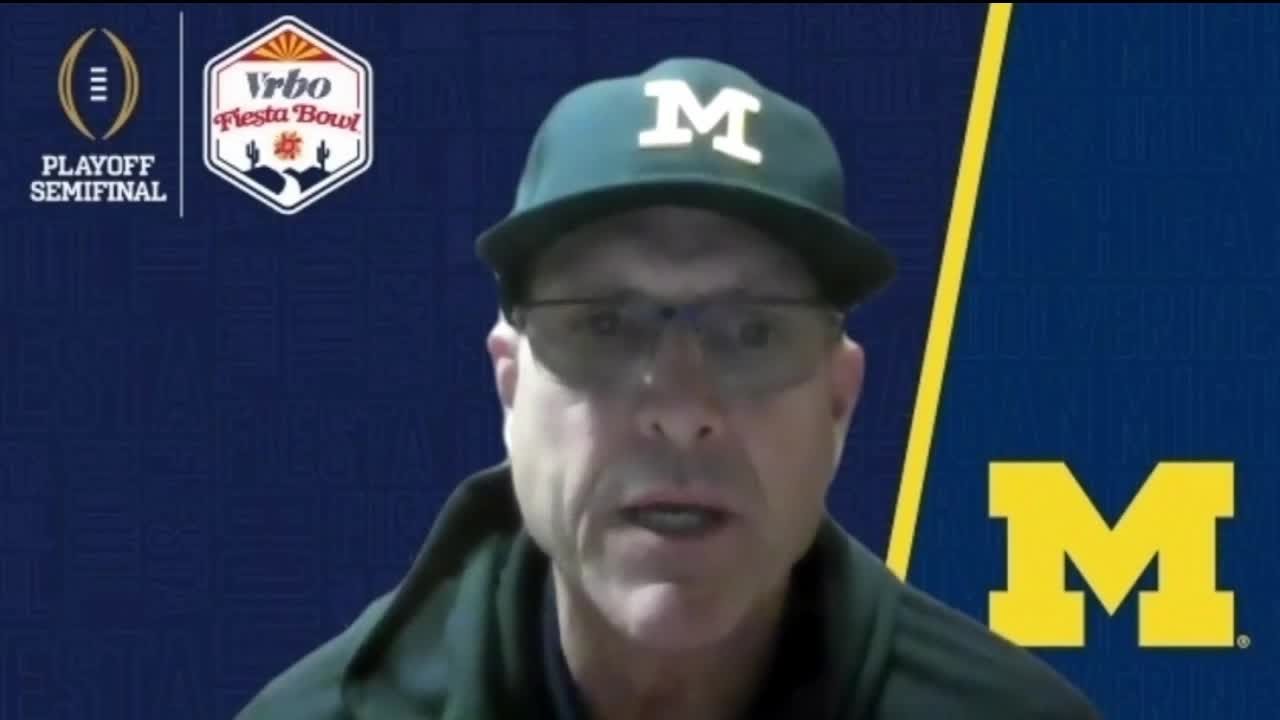 Jim Harbaugh shoots down latest NFL speculation, says he is returning to Michigan in 2023
