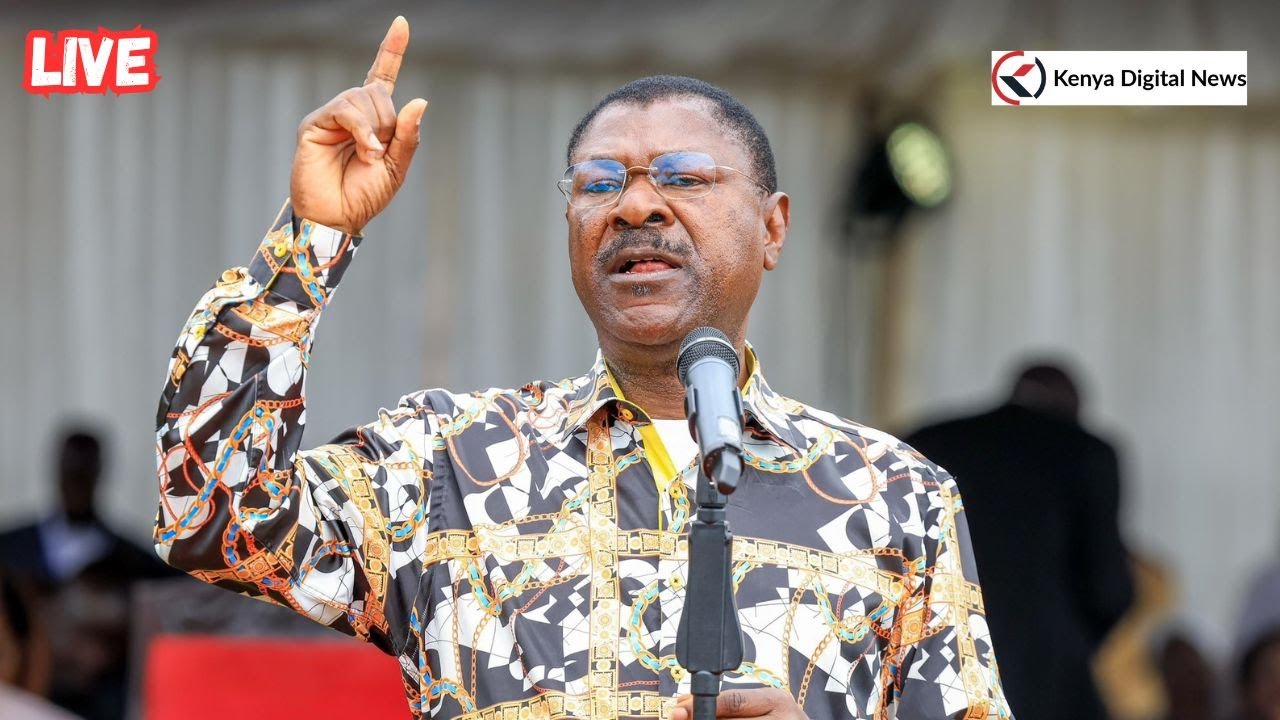 LIVE: Wetangula and His Allies Roaring in Mt. Elgon!!