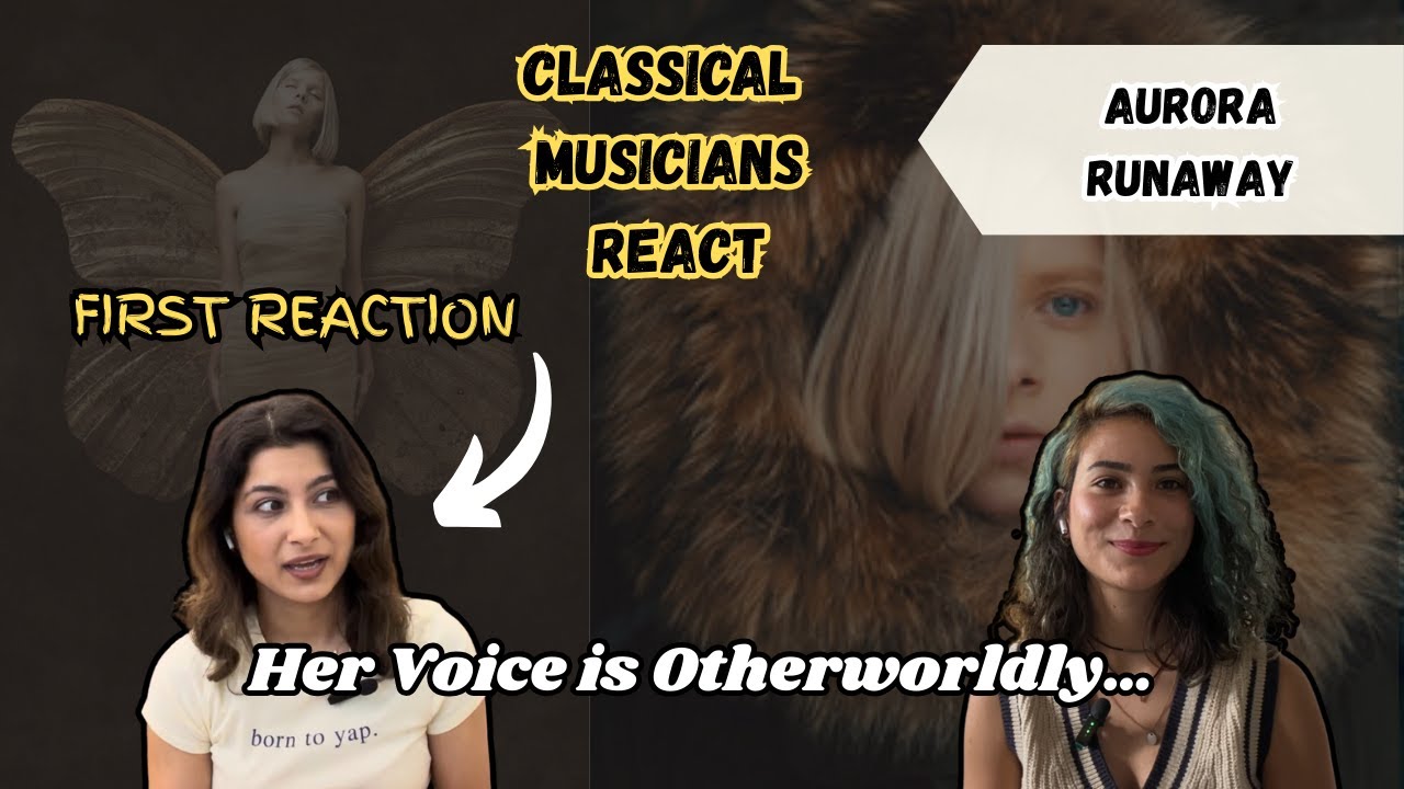 Our First Reaction to AURORA – Runaway | Classical Musicians React
