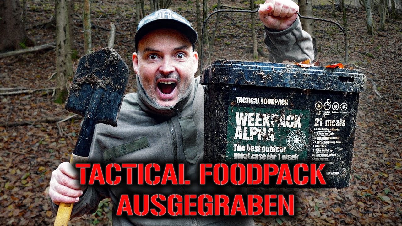 Was passiert mit Notnahrung, die 3 Jahre im Wald vergraben war