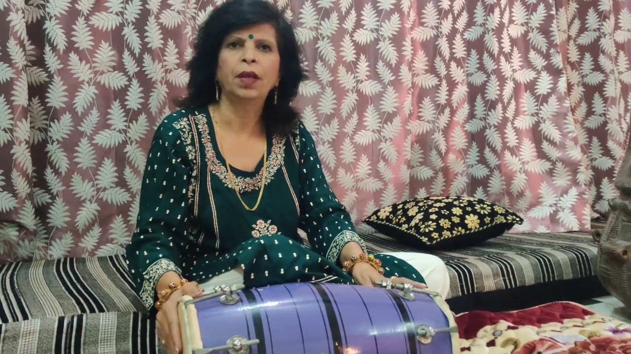 Learn to play Dholak Part 1 , ढोलक बजाना  सीखें | Anu Art Gallery