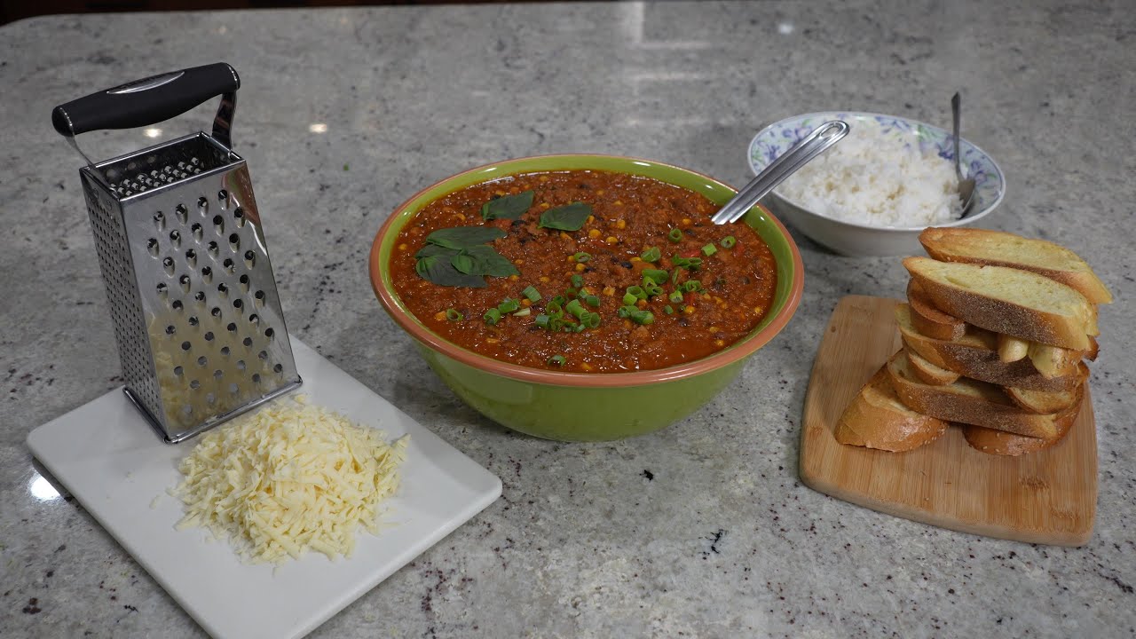 Italian Grandma Makes Italian Style Chili