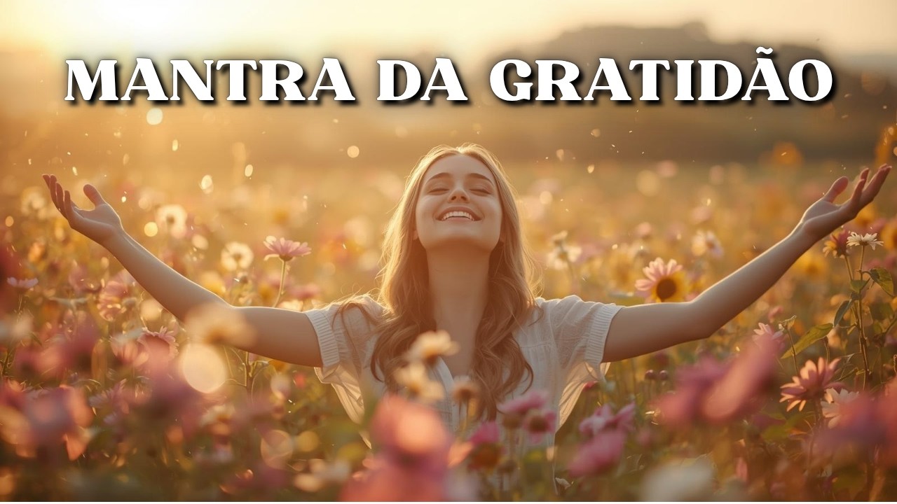 MANTRA DA GRATIDÃO | Eu Agradeço 🌞 Música para Começar o Dia com Luz e Abundância
