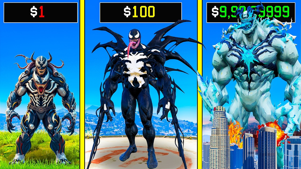 $1 VENOM to $1,000,000 VENOM  in GTA 5!