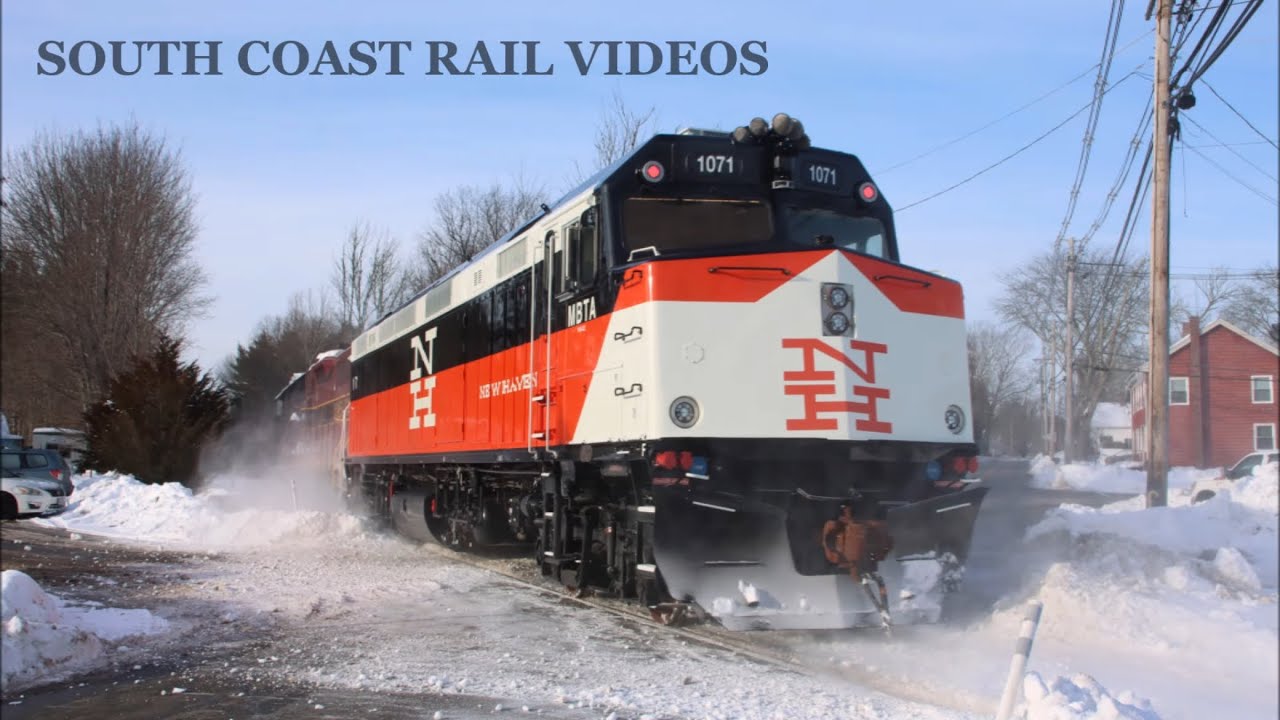 NEW HAVEN F40! MBTA's Newest Heritage Unit - 1/28/2026