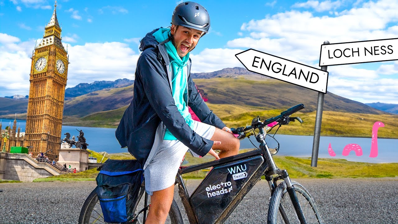 How I Rode an E-bike 1,000 Miles From England to SCOTLAND!