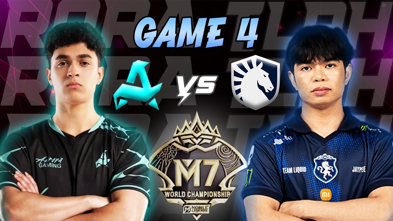 TEAM LIQUID vs AURORA | GAME 4 | M7 WORLD CHAMPIONSHIP - LOWER BRACKET | FINAL BOSS vs AURORA GAMING