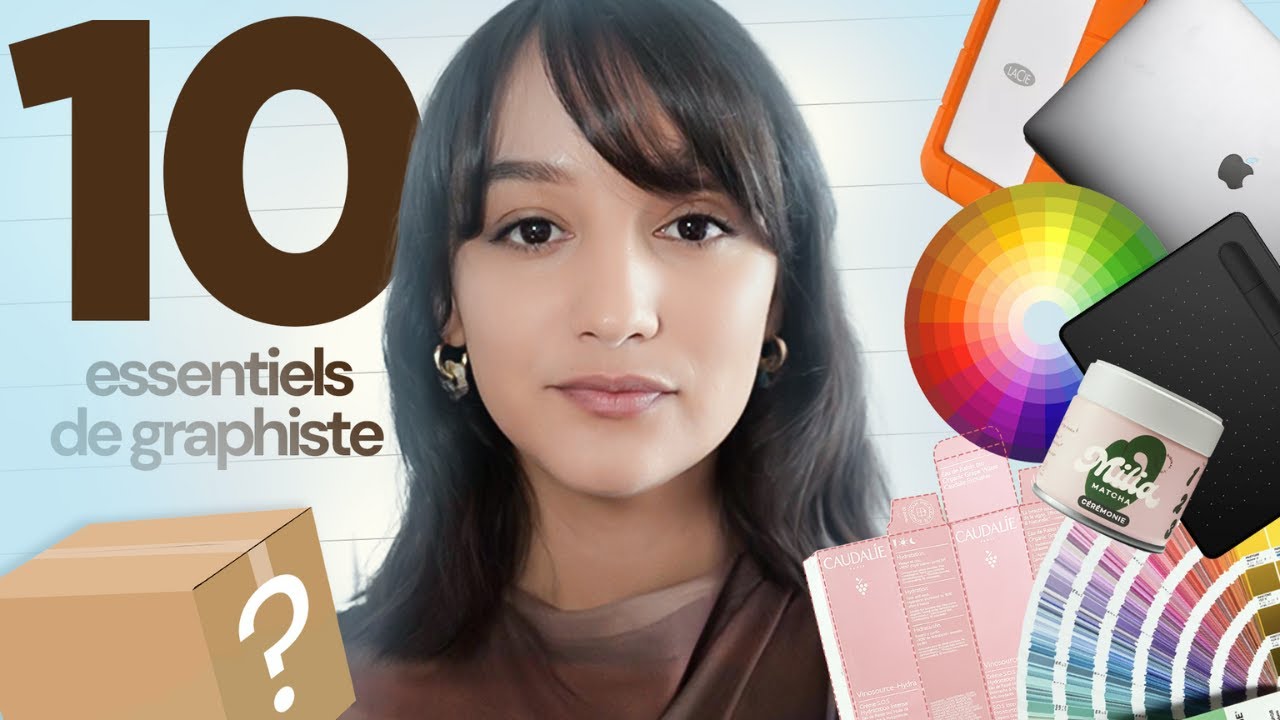 Mes 10 essentiels de GRAPHISTE | Mat&eacute;riel, site, tips... 💻