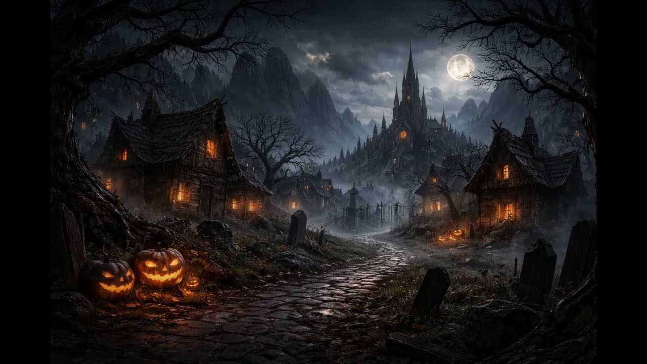 Dark Horror Ambient Music – After the Lights Go Out in Hollow Creek Extended | RPG Horror Theme