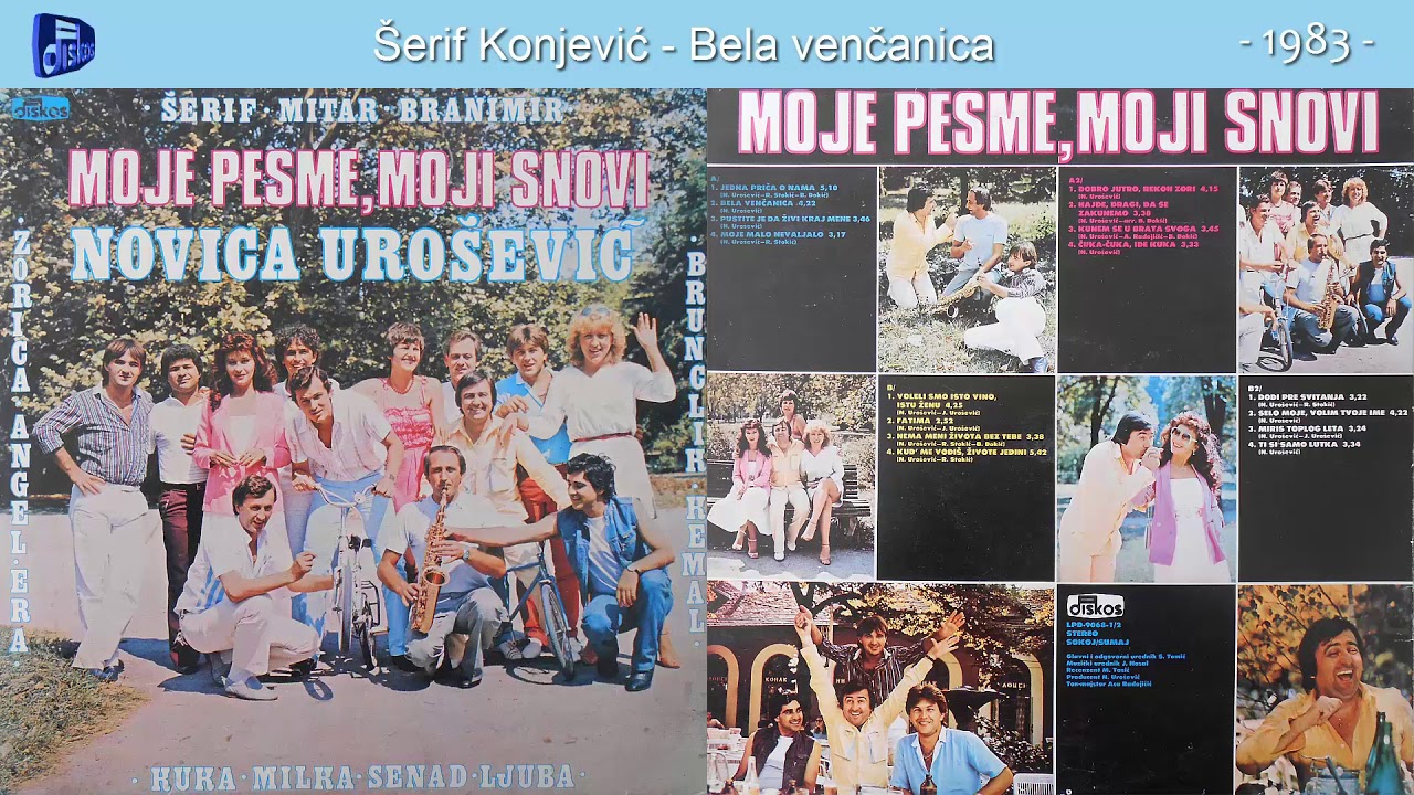 Novica Urosevic - Moje pesme, moji snovi - (Audio 1983) - DUPLI LP