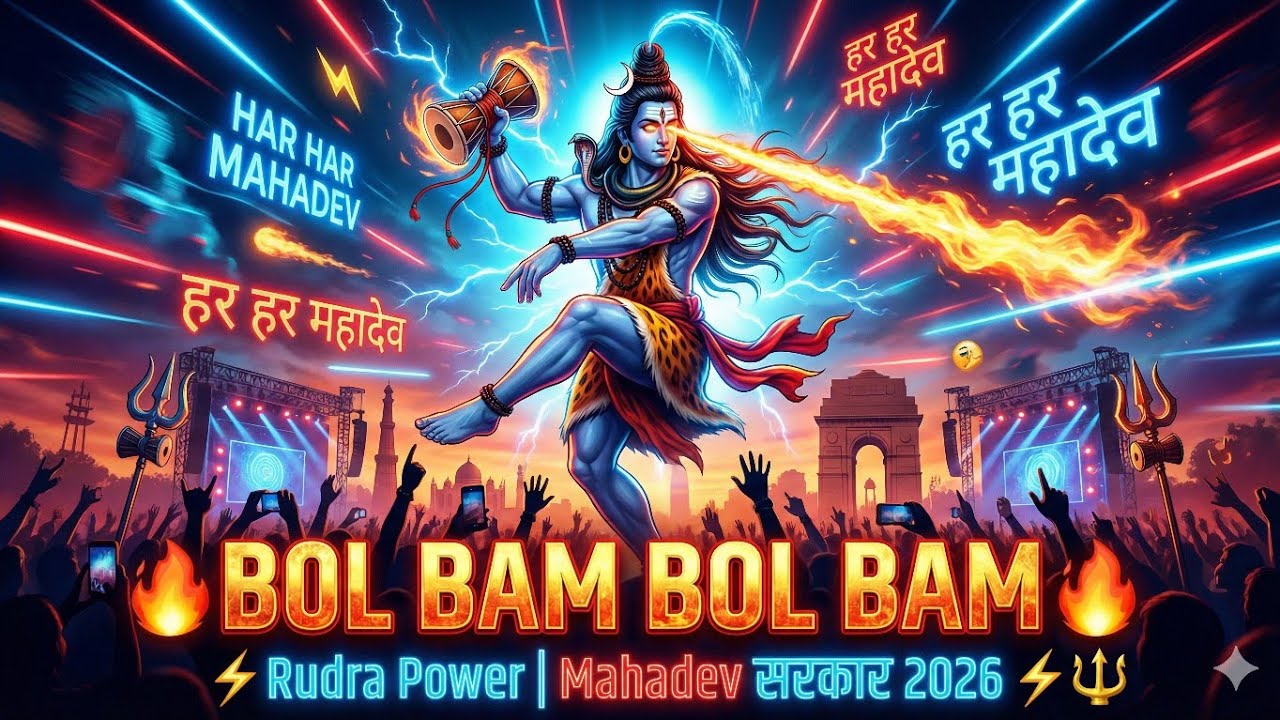 बोल बम बोल बम गूँजे हर एक देव 🔱 Mahashivratri Special 2026 | Damru Bajje Nache Kailash Ka Seth