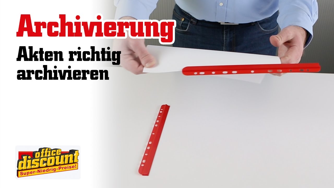 Akten: Wie archiviere ich richtig?
