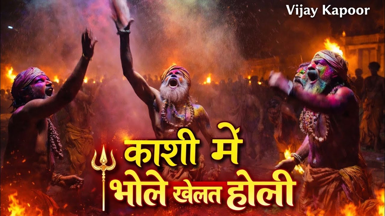 Kashi Me Bhole Khelat Holi | Vijay Kapoor Shiv Bhajan | Kashi Holi Song | Vivanya Bhakti Dhara