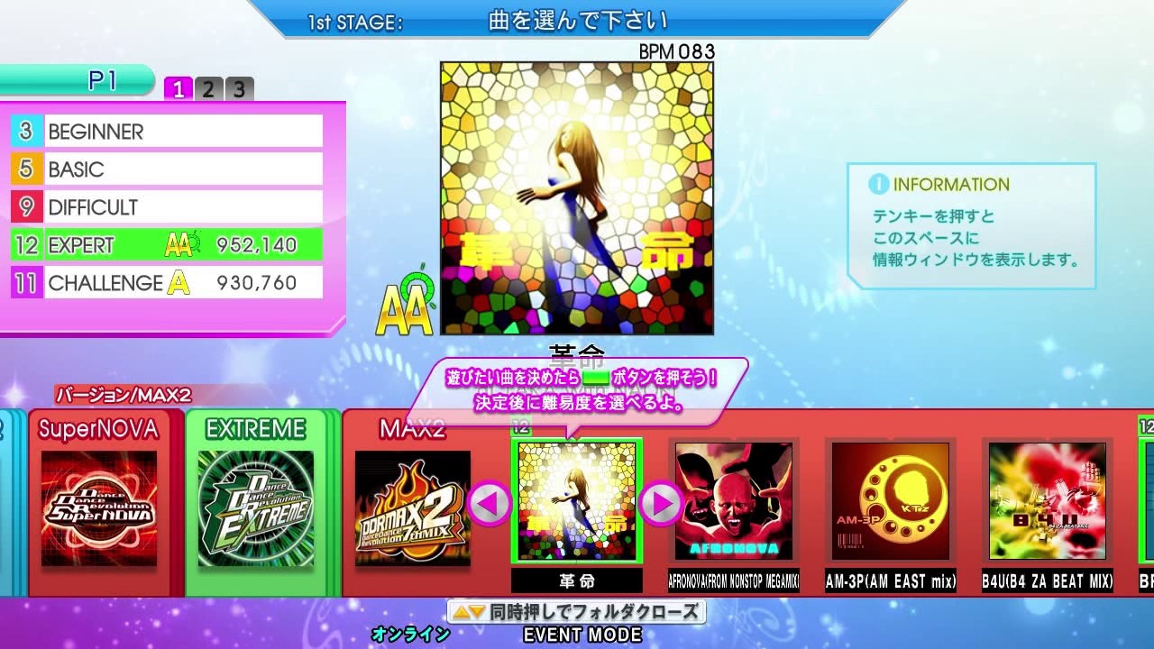 DDR 2014  Dance Dance Revolution 2014 Original FULL Song List Japanese Arcade  Machine