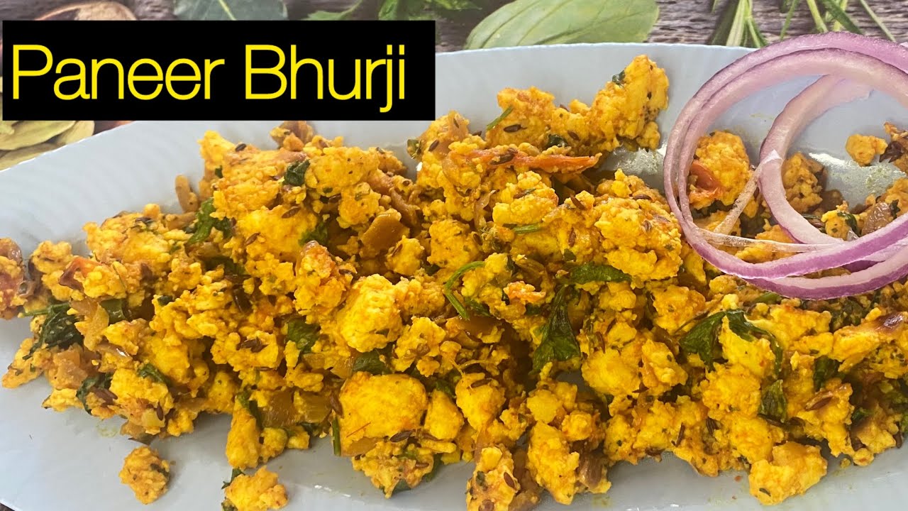 How to Make Paneer Bhurji | Quick Paneer Recipe | Side Dish for Chapathi #paneerrecipe