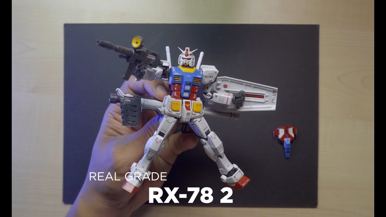 Real Grade RG RX-78-2 1.0 ASMR Speed Build | Not very Satisfying Model.