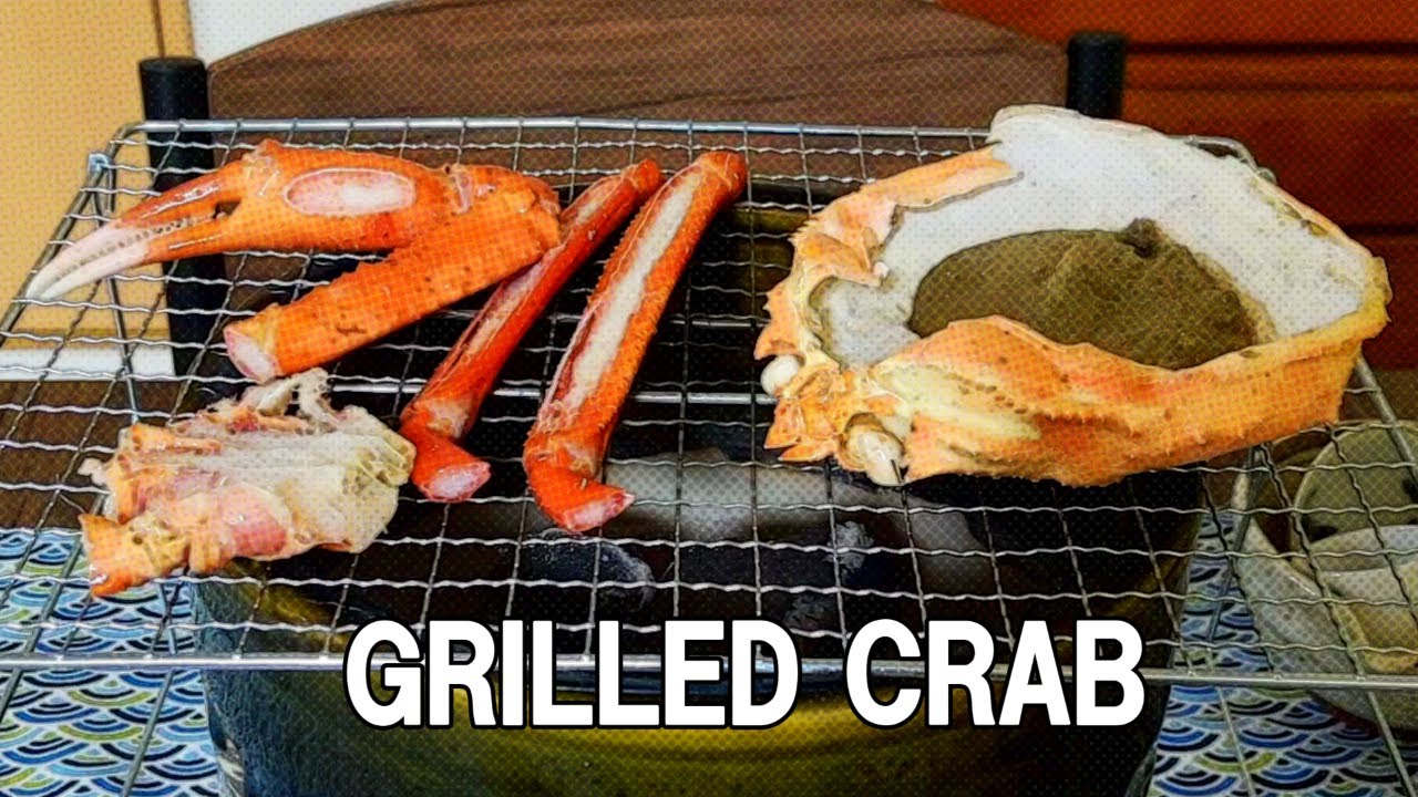 Charcoal- Grilled Crab is incredible